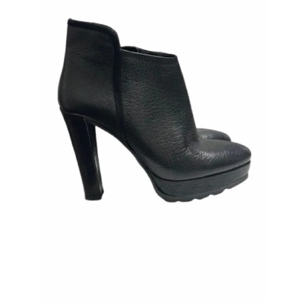 Albano Black Ankle Boots Size 37